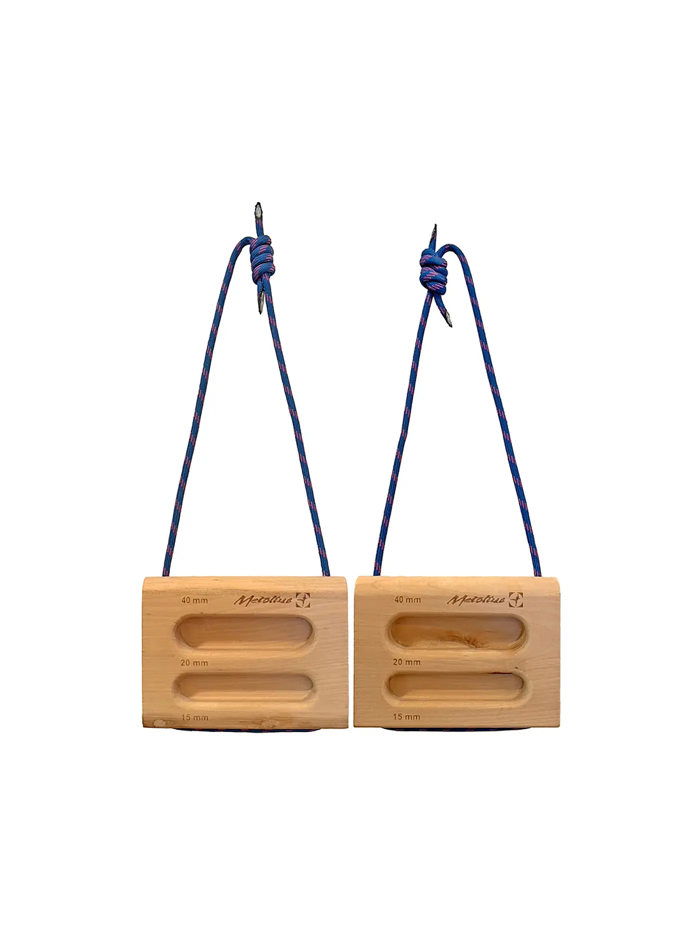 METOLIUS | Trainingsgerät Wood Rock Rings II | 